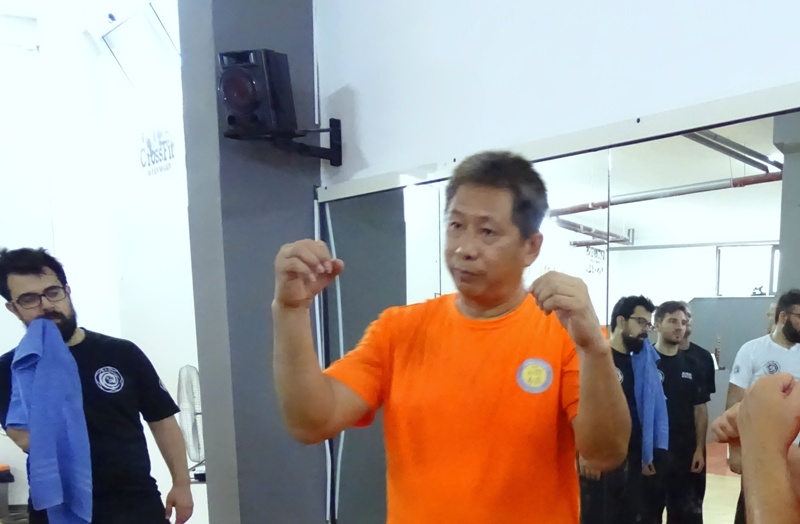 Kung Fu Academy di Sifu Mezzone Caserta Seminario di Weng Chun Tang Yik con GM Sunny So in Italia presso la scuola di arti marziali di wing chun e kung fu a Caserta (2)